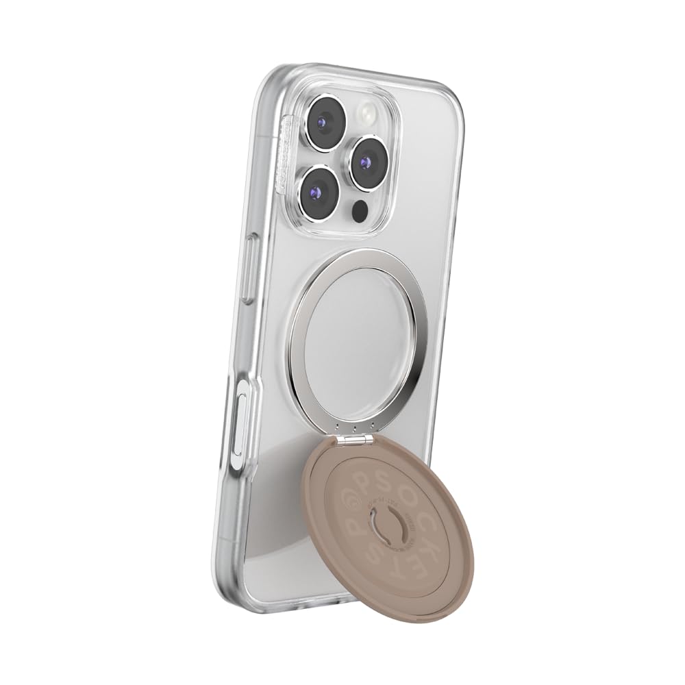 PopSockets Phone Grip with Expanding Kickstand, Adhesive Grip - Black