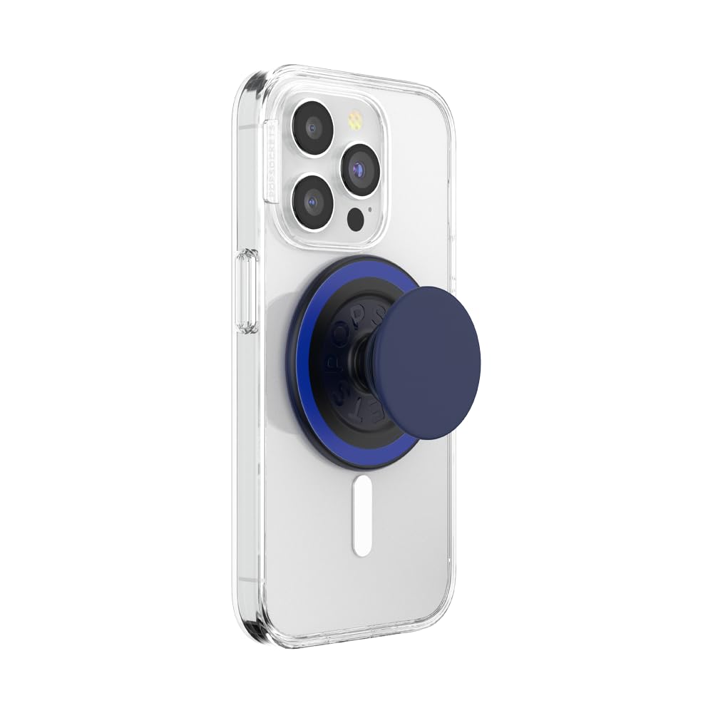 PopSockets Phone Grip with Expanding Kickstand, Adhesive Grip - Black