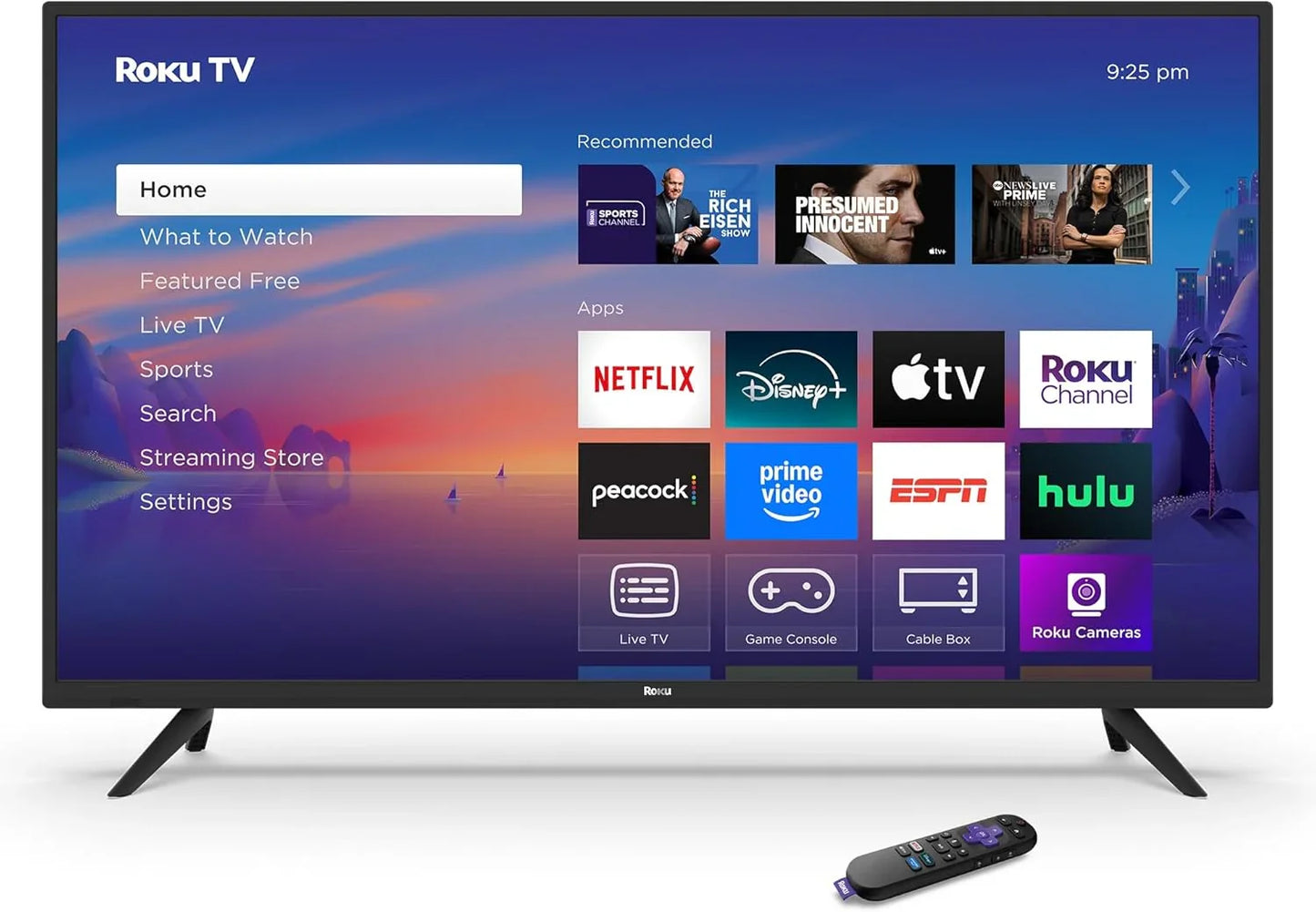 Smart TV 2025 – 40-Inch Select Series, 1080P Full HD TV – tv with Voice Remote – Flat Screen LED Television with Wi-Fi for Streaming Live Local News, Sports, Family Entertainment