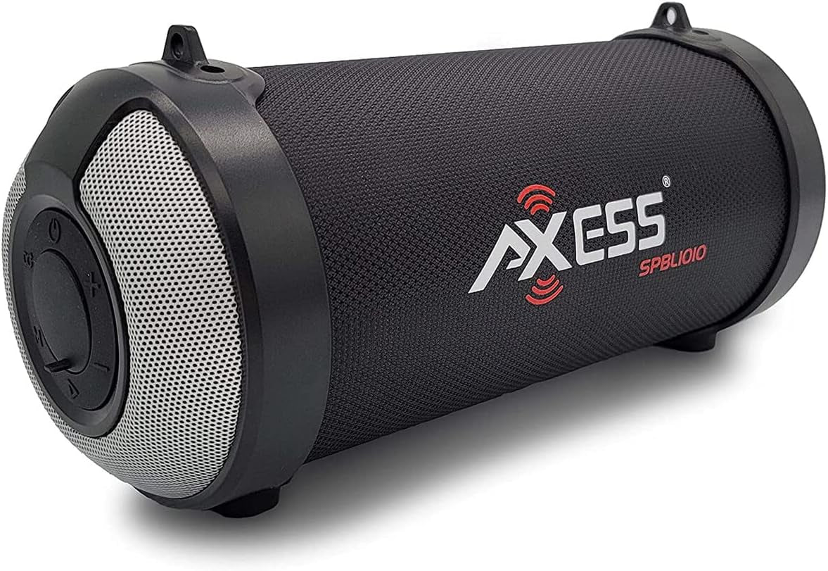 Axess Speakers Bluetooth Wireless Portable — at Home, Car Speakers, or Outdoor Speaker with Aux, SD Card, & USB Compatibility for Amazing Sound - SPBT1041