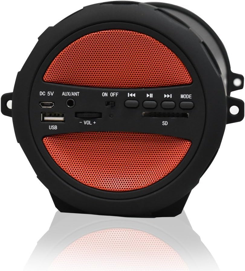 Axess Speakers Bluetooth Wireless Portable — at Home, Car Speakers, or Outdoor Speaker with Aux, SD Card, & USB Compatibility for Amazing Sound - SPBT1041