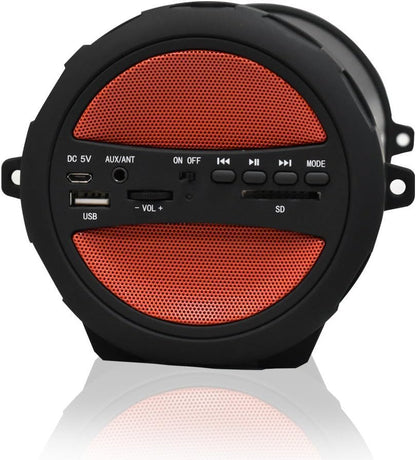 Axess Speakers Bluetooth Wireless Portable — at Home, Car Speakers, or Outdoor Speaker with Aux, SD Card, & USB Compatibility for Amazing Sound - SPBT1041