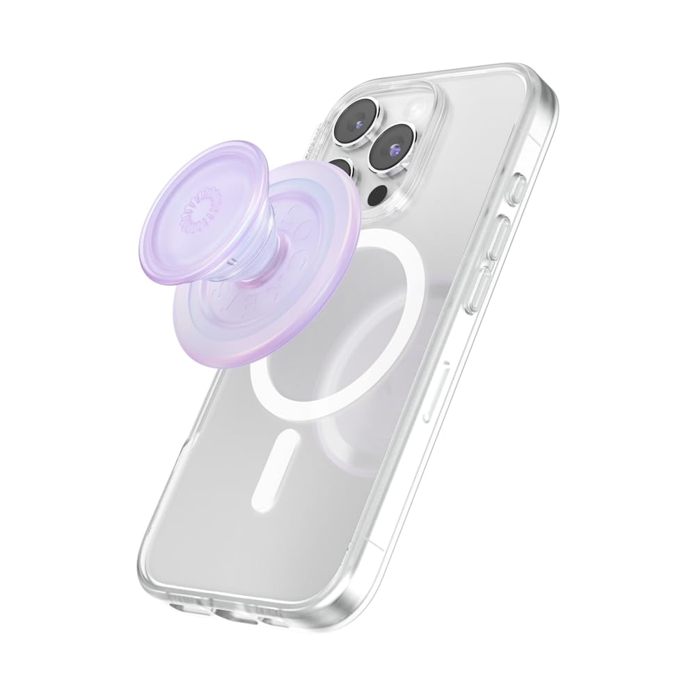 ​​​​PopSockets Phone Grip with Expanding Kickstand, Adhesive Grip - Black