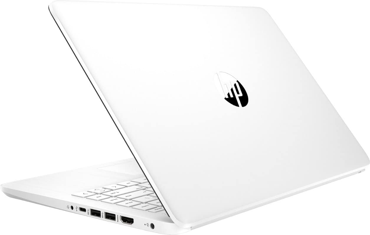 14" LED Business Laptop Computer, 16GB RAM 320GB Storage (64GB Emmc+256Gb SD Card), Intel Quad-Core N4120, Windows 11 S Laptop with 1-Year Microsoft Office 365, PLUSERA Earphones, White