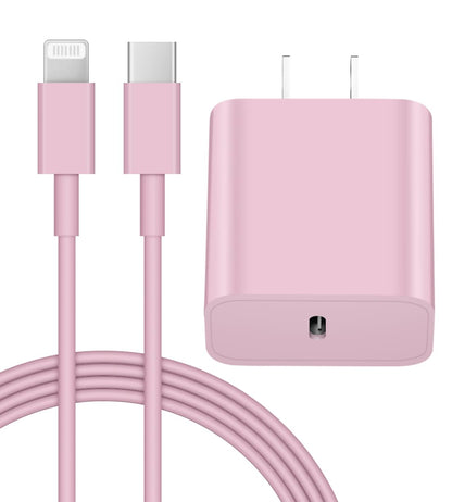 iPhone 14 13 12 Charger Fast Charging 20W PD USB C Wall Charger with 6FT Fast Charging Cable Compatible iPhone 14/13/12/11/Pro/Pro Max/Mini/Xs Max/XR/X, iPad