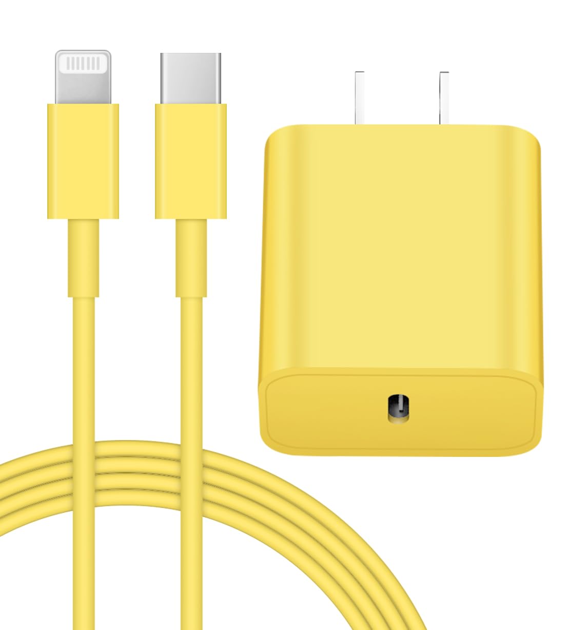 iPhone 14 13 12 Charger Fast Charging 20W PD USB C Wall Charger with 6FT Fast Charging Cable Compatible iPhone 14/13/12/11/Pro/Pro Max/Mini/Xs Max/XR/X, iPad