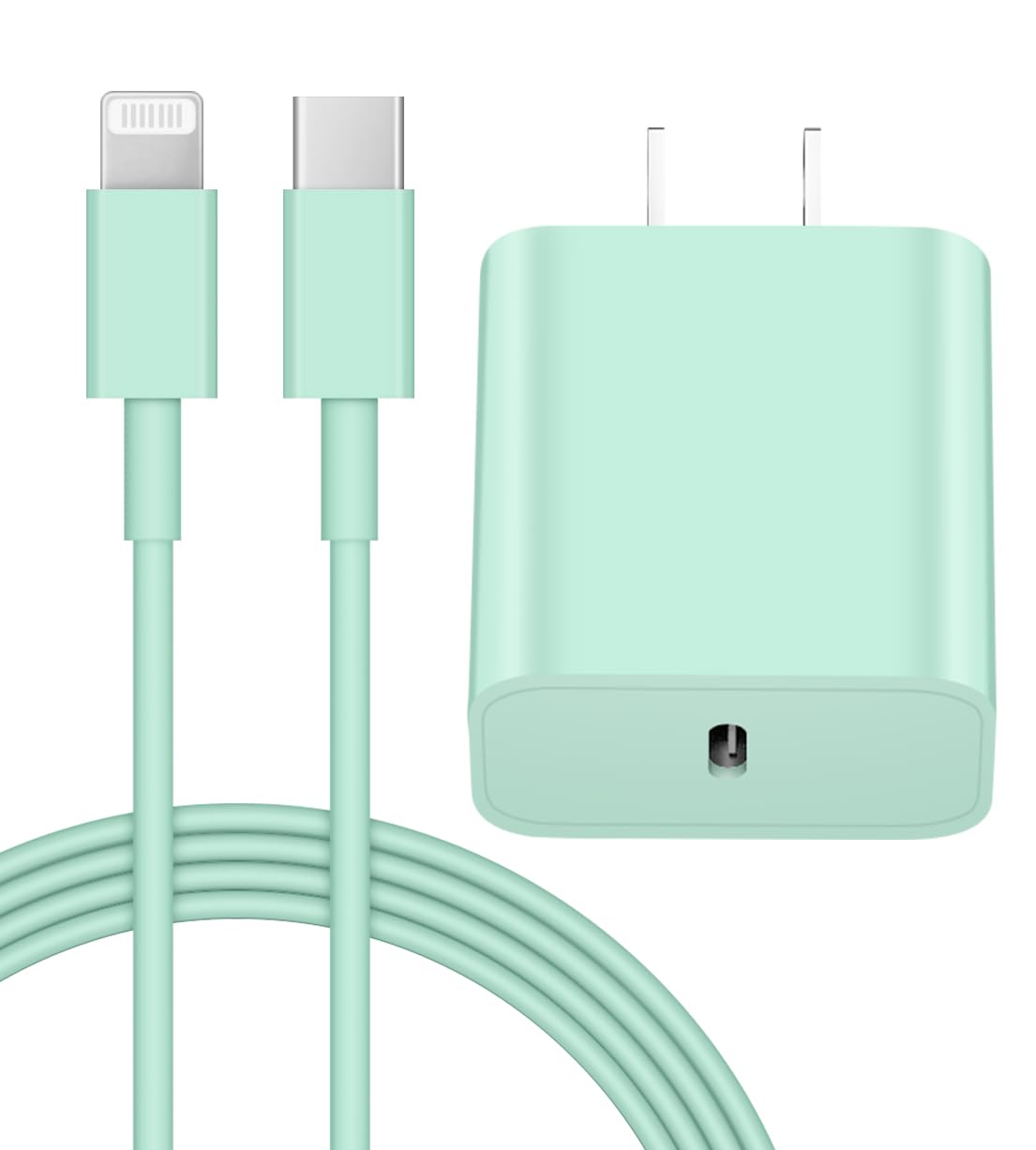 iPhone 14 13 12 Charger Fast Charging 20W PD USB C Wall Charger with 6FT Fast Charging Cable Compatible iPhone 14/13/12/11/Pro/Pro Max/Mini/Xs Max/XR/X, iPad