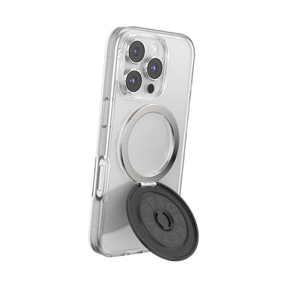 ​​​​PopSockets Phone Grip with Expanding Kickstand, Adhesive Grip - Black