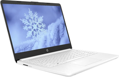 14" LED Business Laptop Computer, 16GB RAM 320GB Storage (64GB Emmc+256Gb SD Card), Intel Quad-Core N4120, Windows 11 S Laptop with 1-Year Microsoft Office 365, PLUSERA Earphones, White
