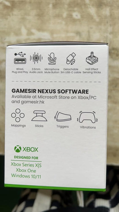G7 SE Wired Controller for Xbox Series X|S, Xbox One & Windows 10/11, Plug and Play Gaming Gamepad with Hall Effect Joysticks/Hall Trigger, 3.5Mm Audio Jack