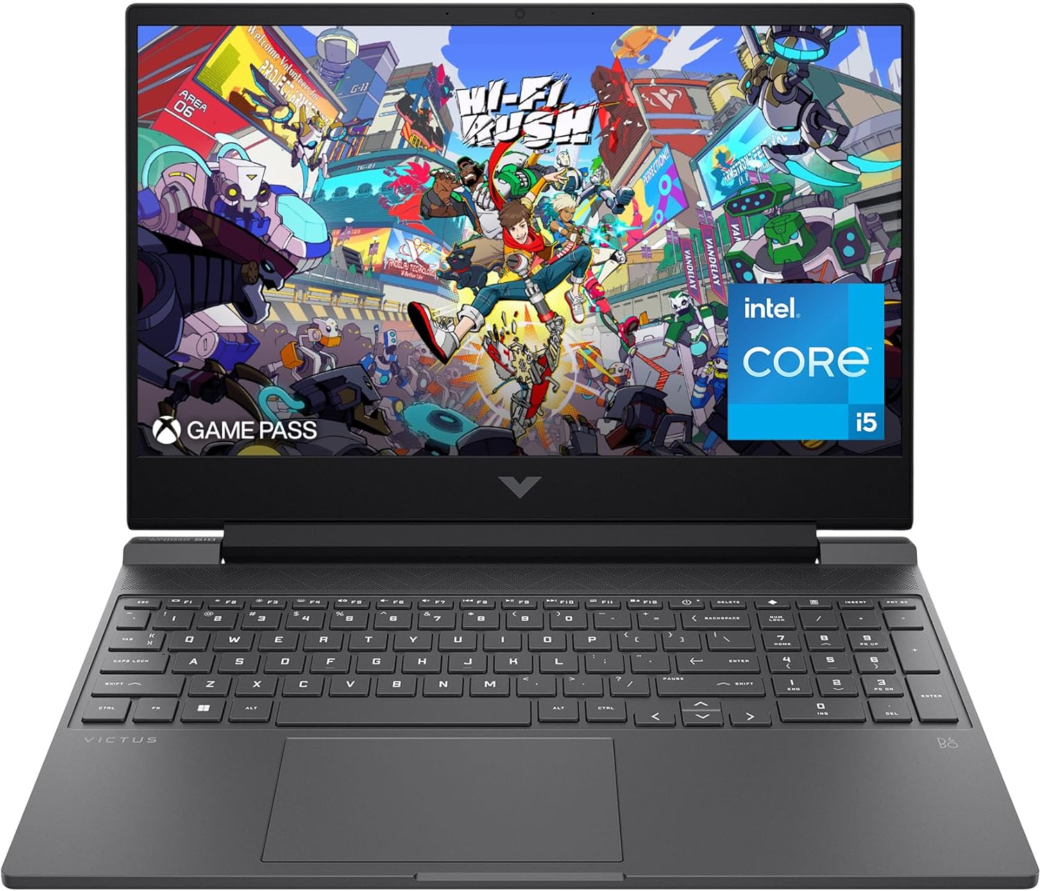 Victus 15.6 Inch Laptop, FHD 144Hz Display, Intel Core I5-12450H, 8 GB RAM, 512 GB SSD, NVIDIA Geforce RTX 2050 GPU (4 GB Dedicated), Windows 11 Home, 15-Fa1029Nr (2024)