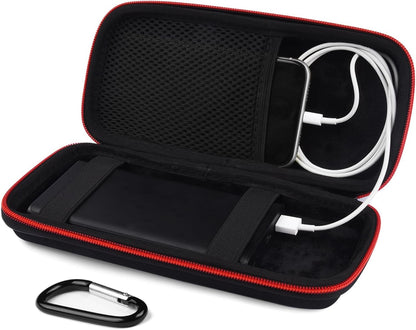 Powerbank Hard Travel Case Compatible RAV Power 26800/20100/20000Mah, Anker Power Core 26800Mah/ Powercore +26800Mah, ROMOSS 30000Mah, Miady Charger, Ekrist, Lab599 Tx500 Radio(Light Grey)